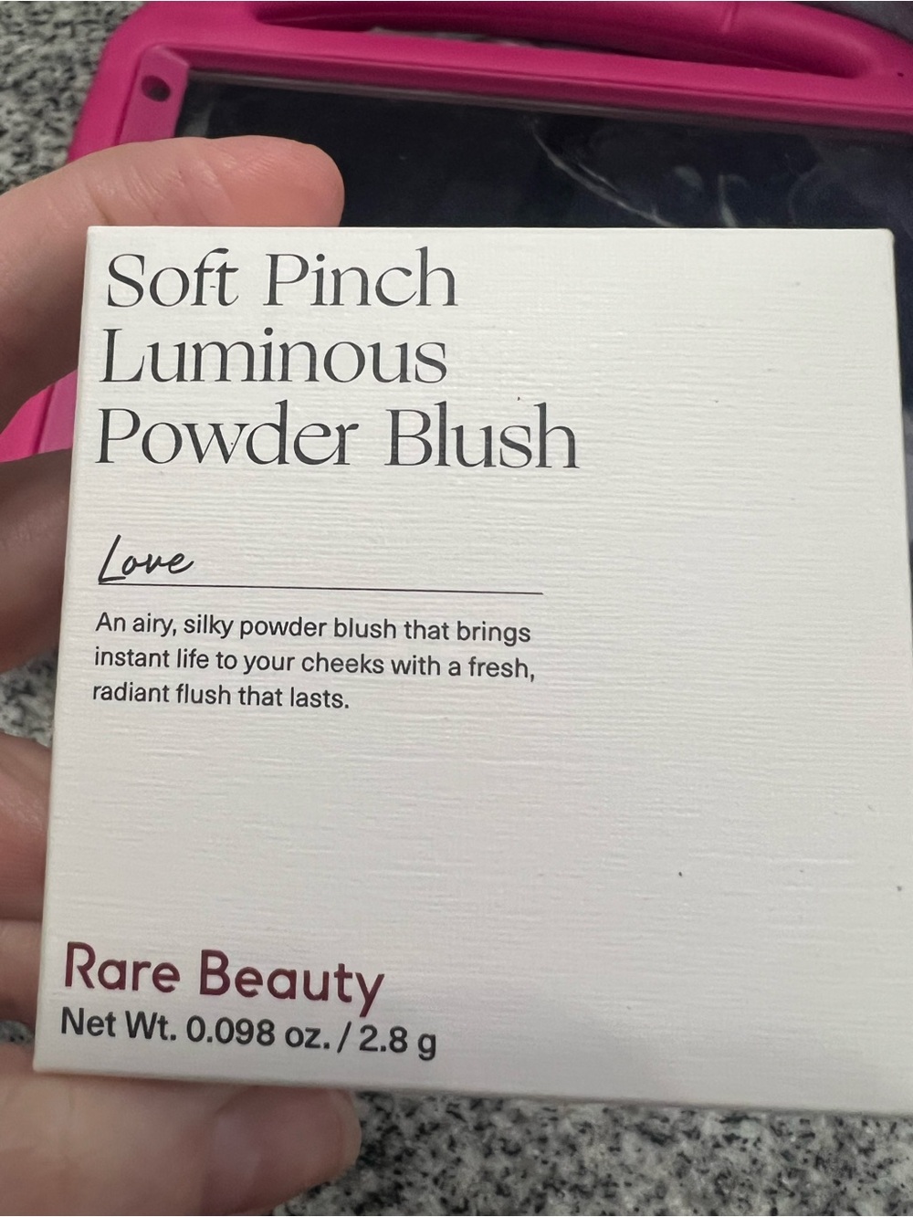 Rare Beauty Soft Pinch Luminous Powder Blush — Love (Pink)